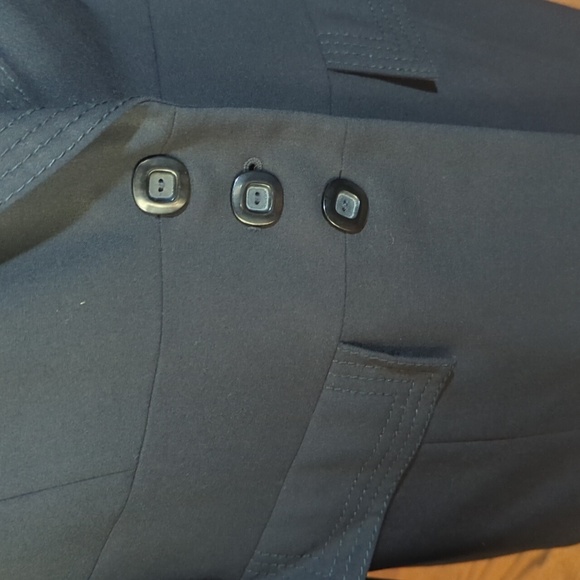 Classiques Entier Elegant Classic Career Black Wool Blazer Sz 14 - Picture 5 of 10